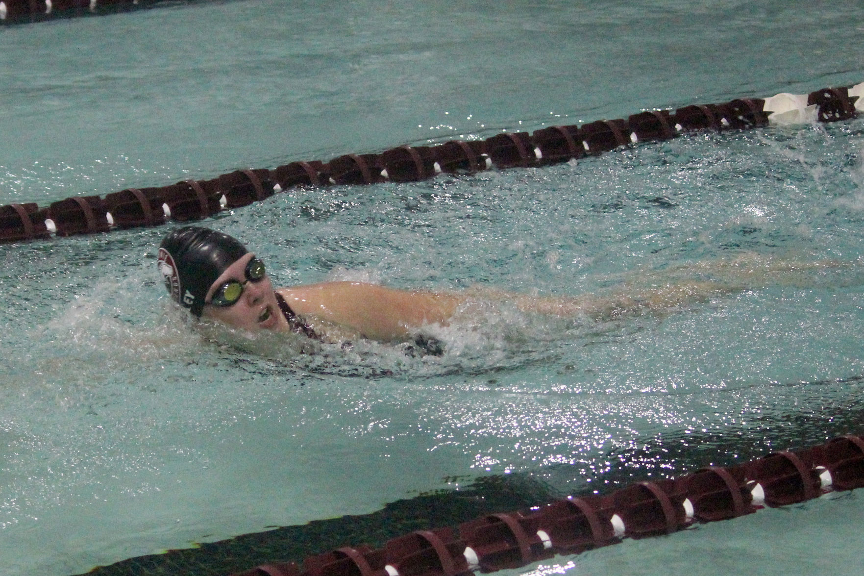 Menomonie girls swim and dive triangular 9-24-19